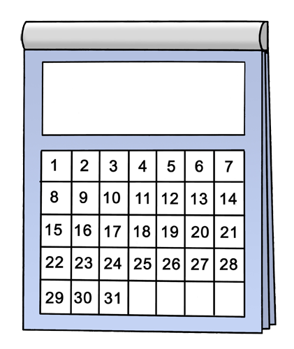 kalender_31 tage Kalender