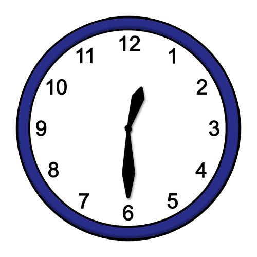 uhr 00_30 Uhrzeit: 12:30