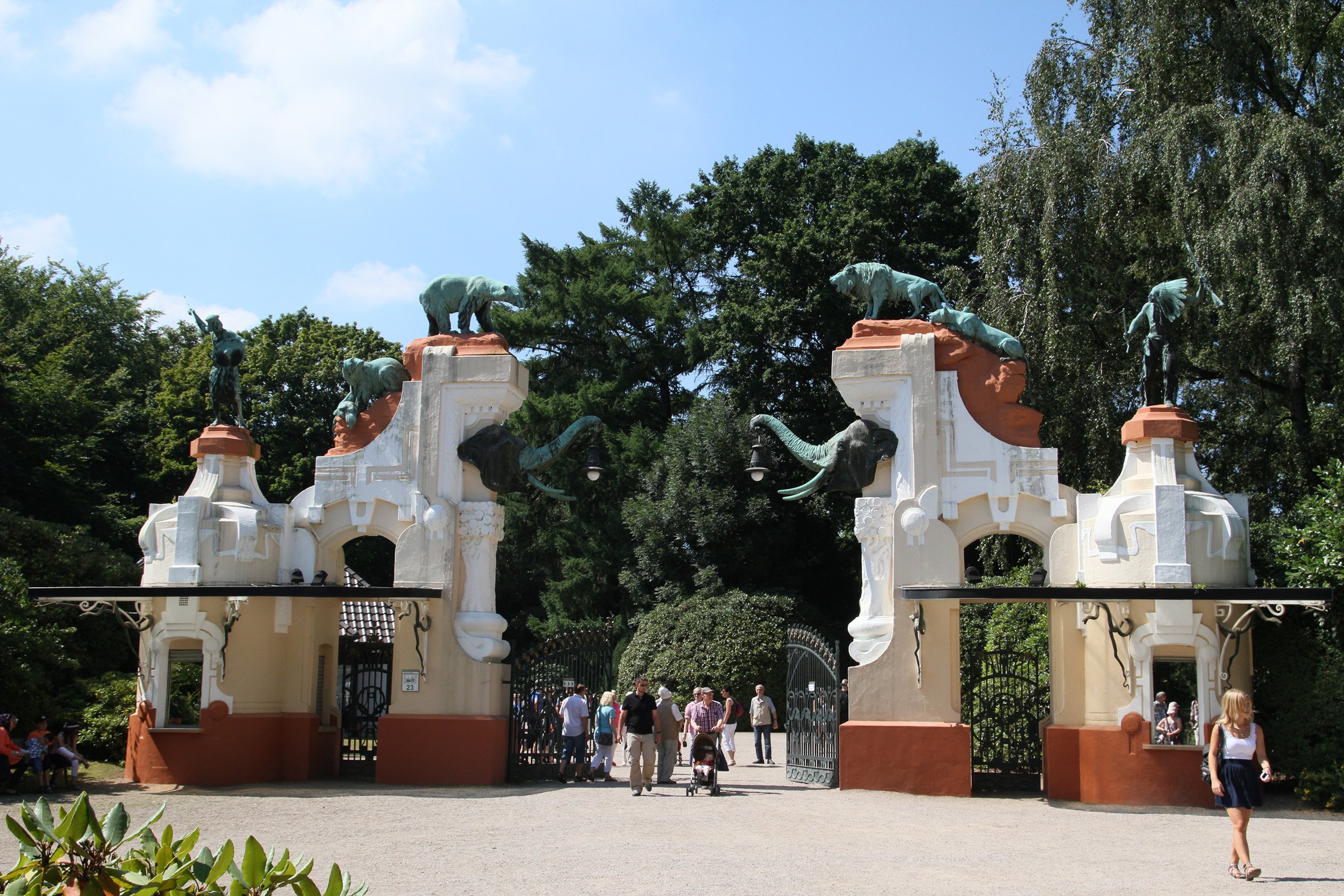 HistorischesTor_20120731_GB_02 Historisches Tor Eingang Hagenbeck